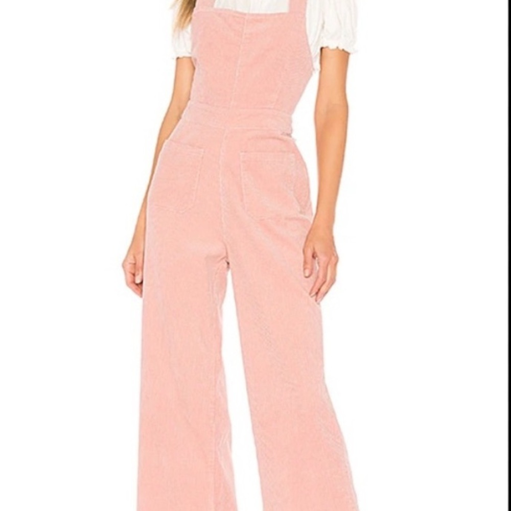ROLLA Pink Corduroy Overalls